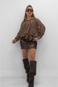 camicia leggermente trasparente trace